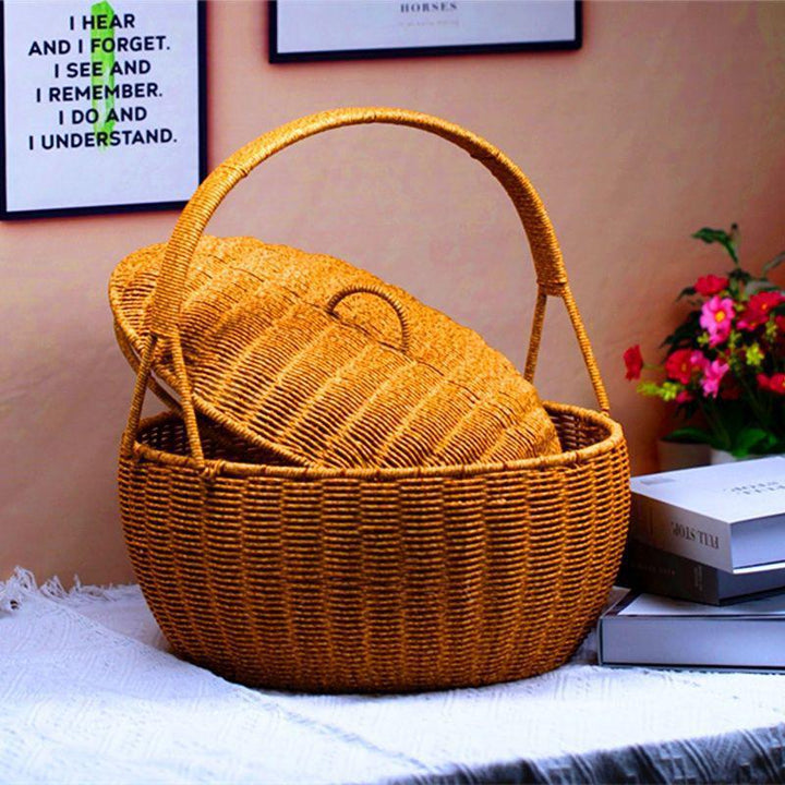 Woven Storage Basket Bowlift