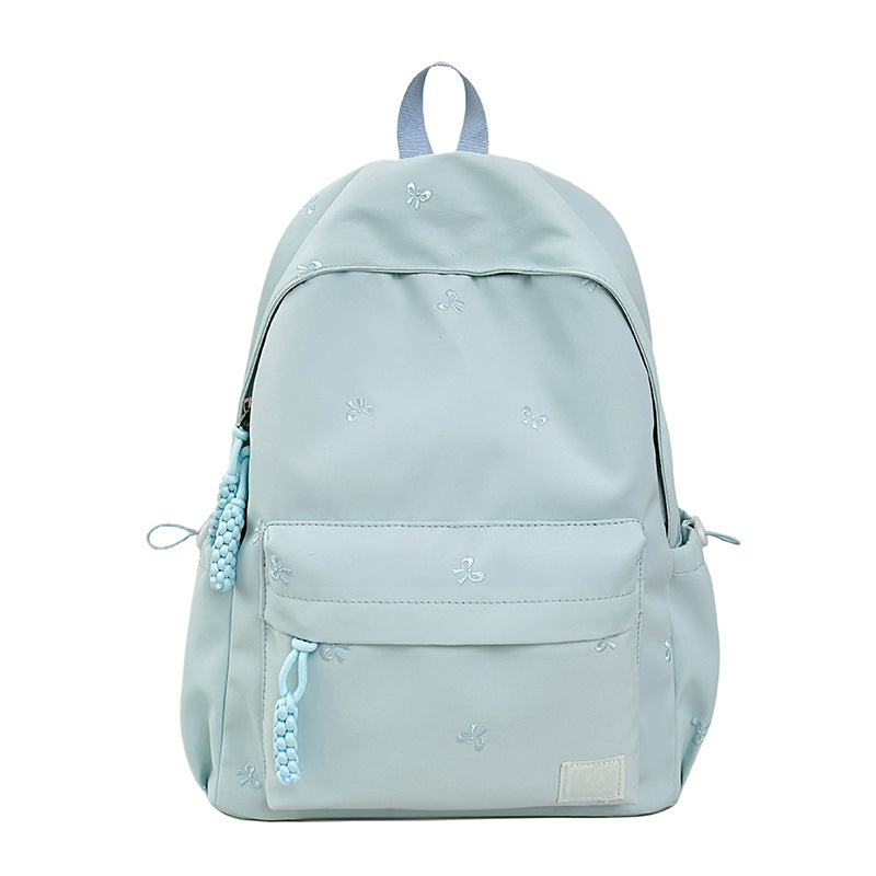 Decorative Embroidered Backpack Bowlift