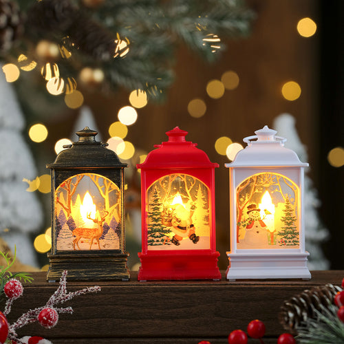 LED Illuminated Christmas Lantern Bowlift
