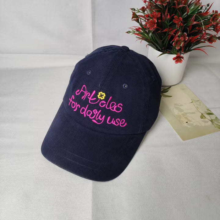 Women's Casual Embroidered Baseball Cap Bowlift