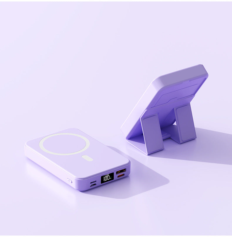 Portable Magsafe Powerbank with Integrated Fast Charging Function Bowlift