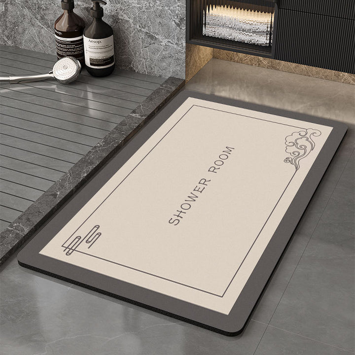 Decorative Bath Mat Bowlift