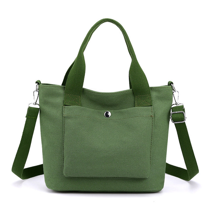 Compact Multi-Functional Canvas Handbag Bowlift