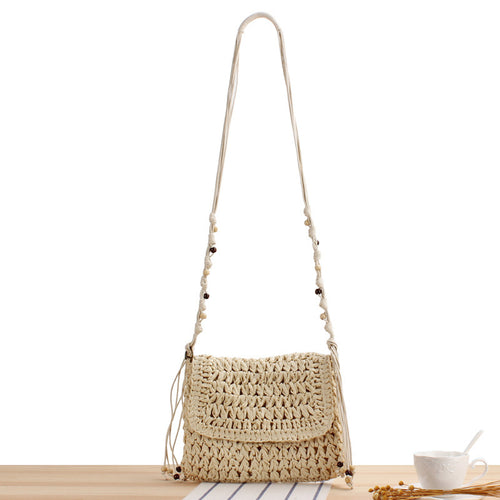 Handbag made of high-quality woven natural material Bowlift