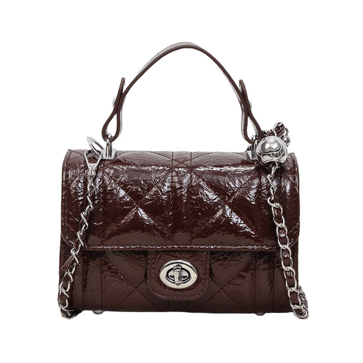 Quilted Faux Leather Crossbody Bag Bowlift