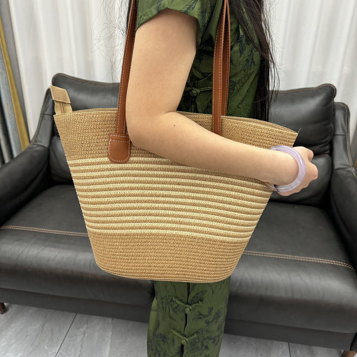 Practical Woven Shopping Bag Bowlift