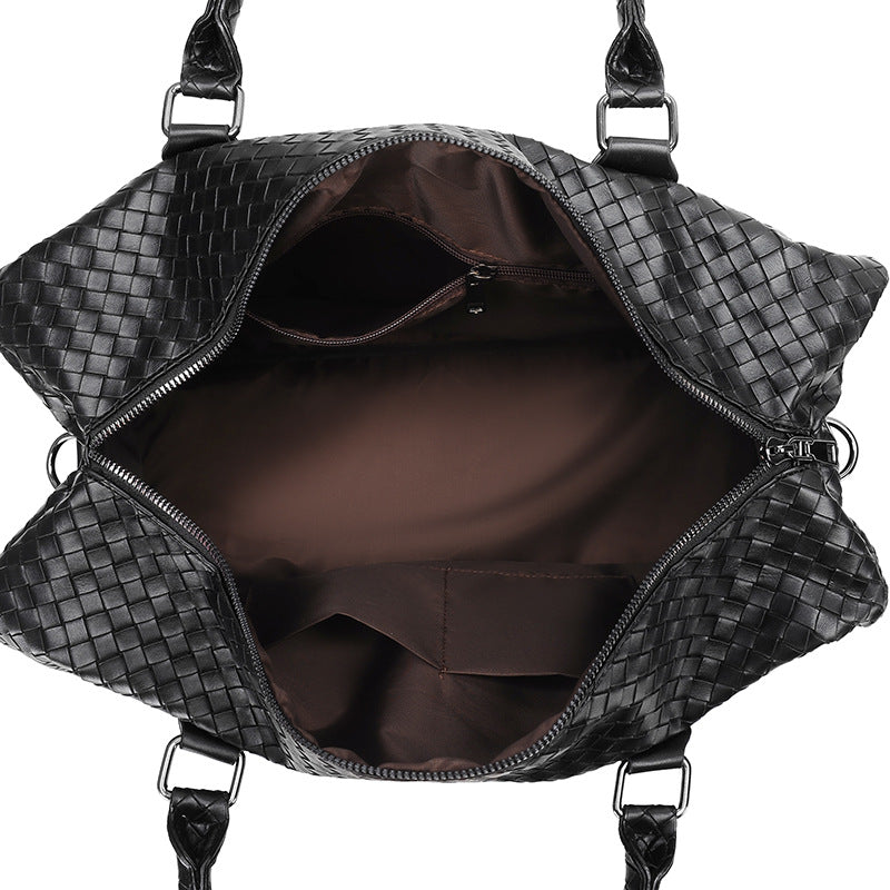 Elegant Handbag in Braided Design Bowlift