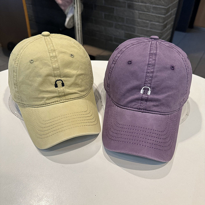 Unisex Cotton Twill Cap with Unique Music Emblem Bowlift