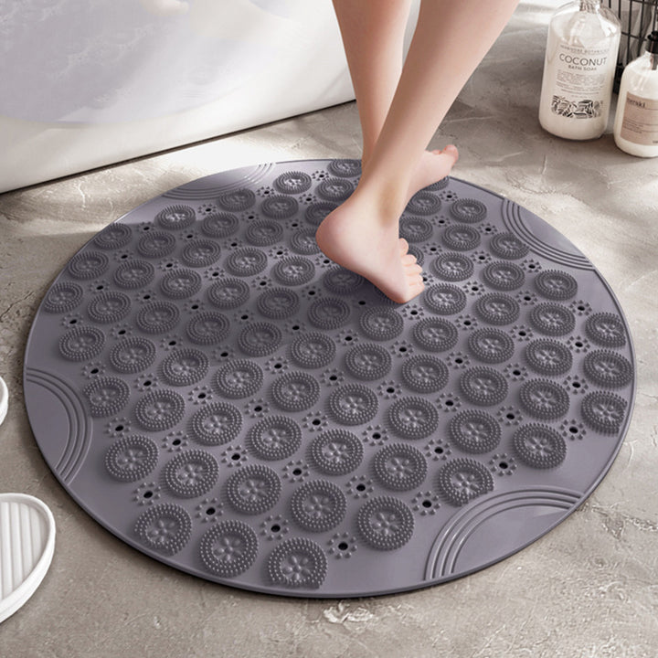 Circular Textured Shower Mat