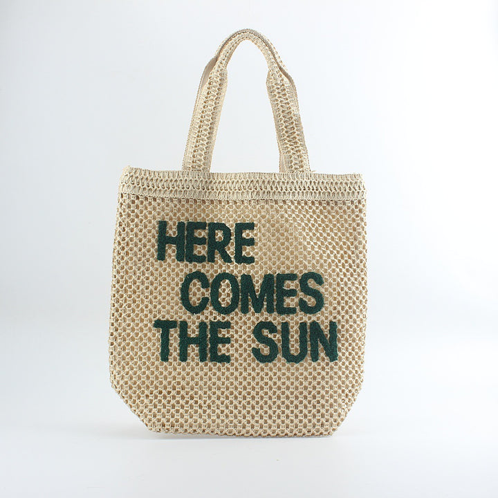 Handcrafted macrame bags with quote elements Bowlift