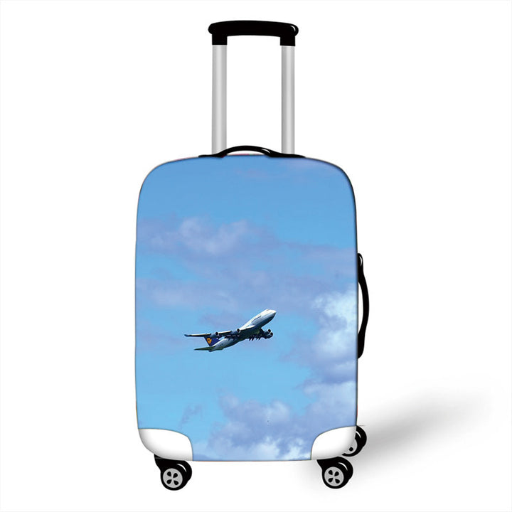 Women's Hard Shell Suitcase with Eye-Catching Airplane Design Bowlift