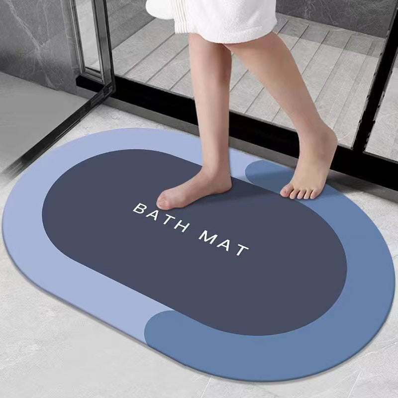 Soft Anti-Slip Bathroom Mat Bowlift