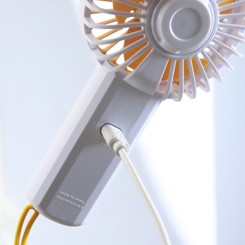 Ladies Portable Hand Fan with Innovative Design and USB Charging Function Bowlift