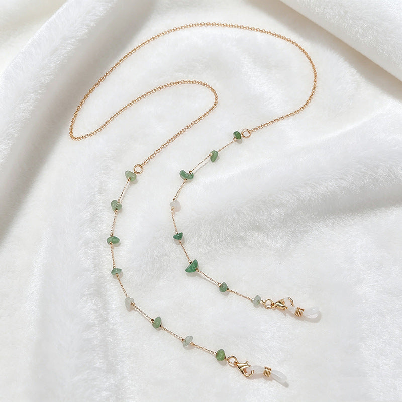 Multi-String Gemstone Necklace Bowlift