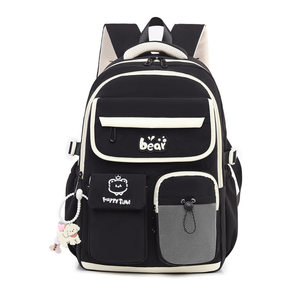 Playful Character-Themed Backpack Bowlift