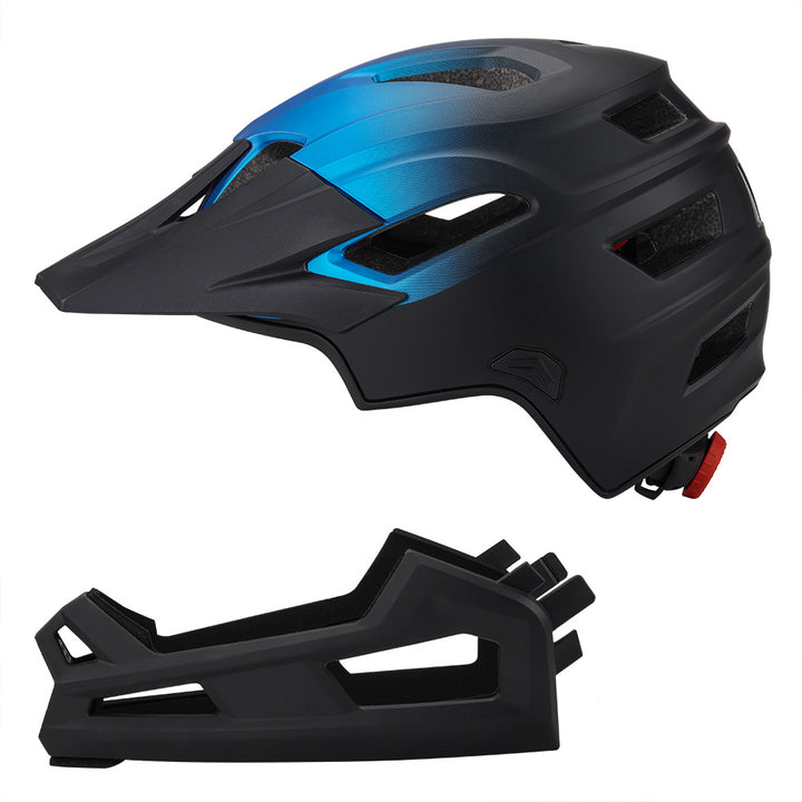 Full-Face Mountain Biking Helmet Bowlift