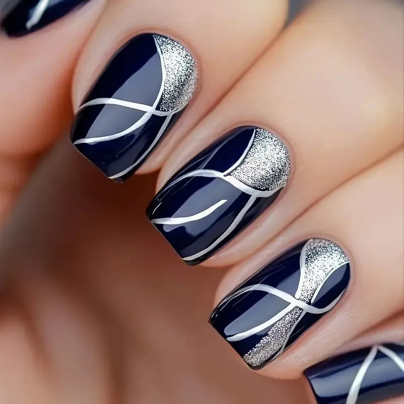 Halloween Nail Art Set with Creative Designs and Sparkling Details Bowlift