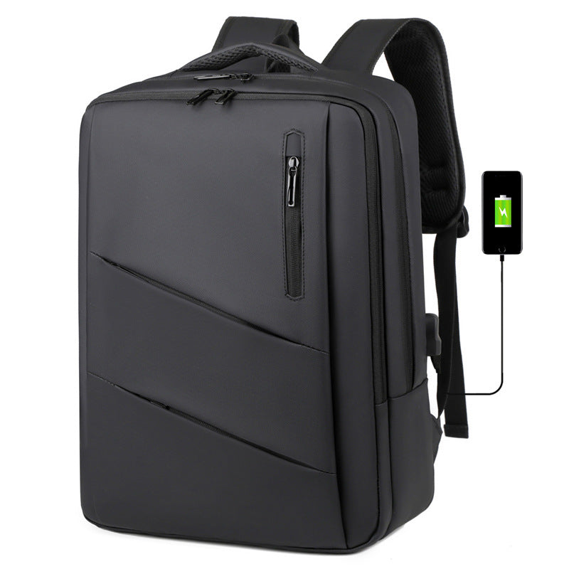 Sleek Vertical Laptop Backpack Bowlift