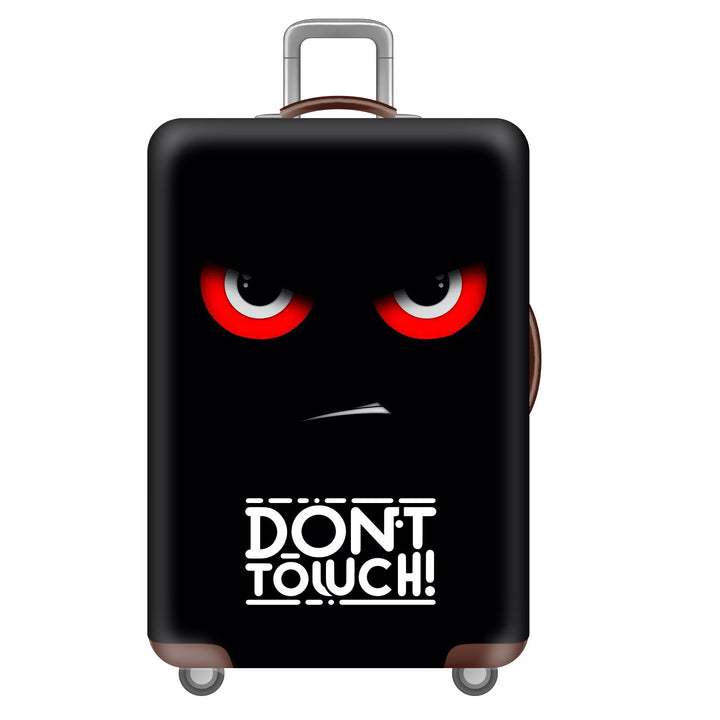 Unisex hard-shell suitcase with funny monster design Bowlift