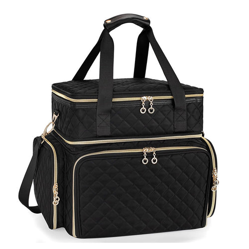Elegant Quilted Storage Bag Bowlift