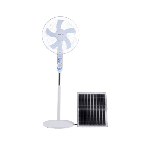 Ladies Solar-Powered Stand Fan Bowlift