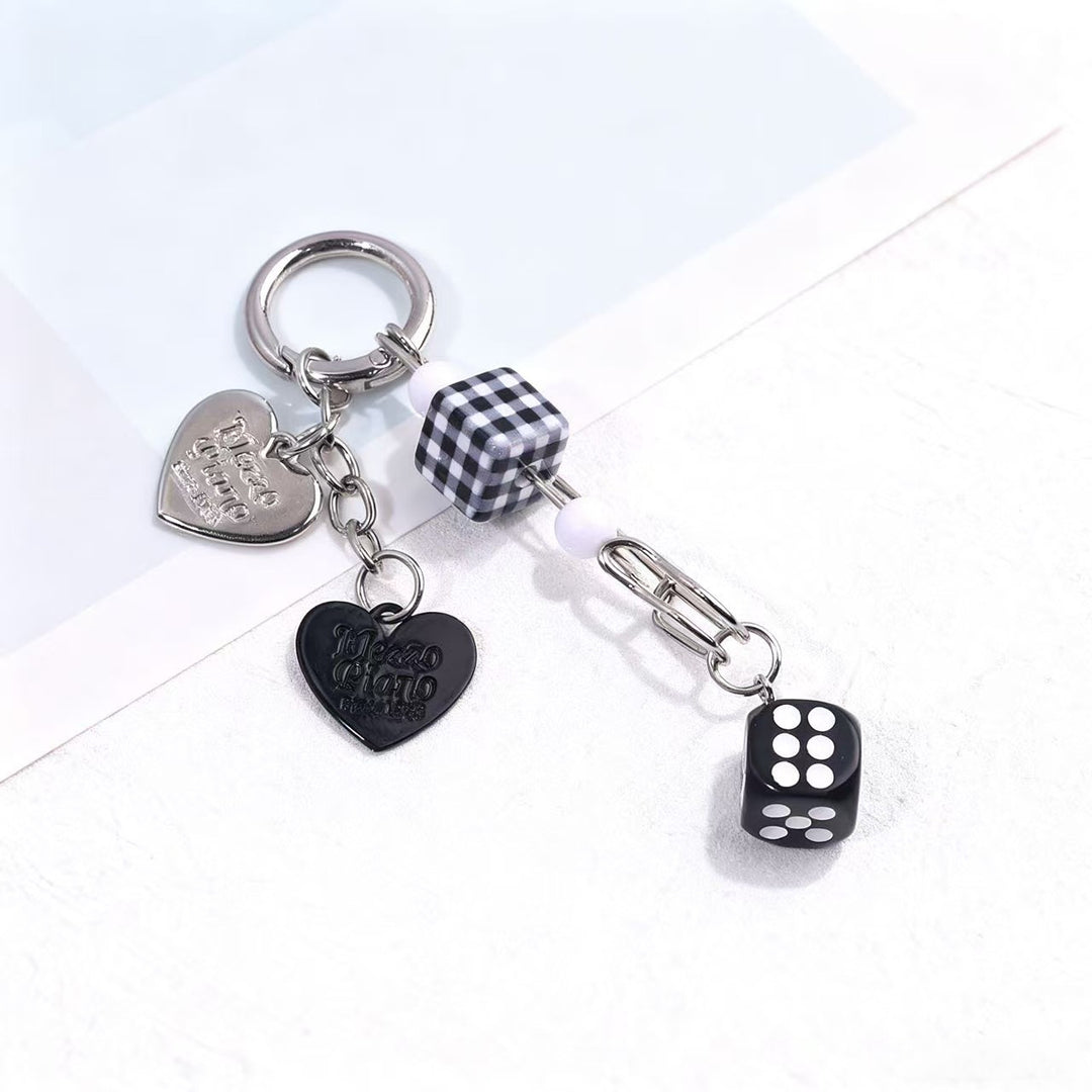 Playful Dice-Inspired Keychain Bowlift
