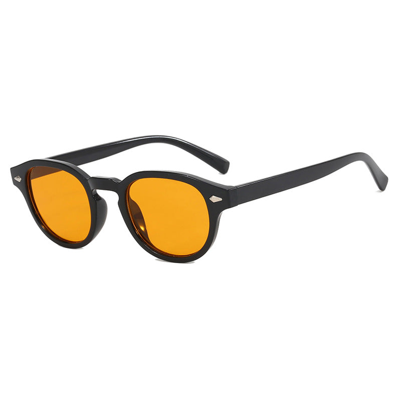 Women's round sunglasses with elegant design and UV protection Bowlift
