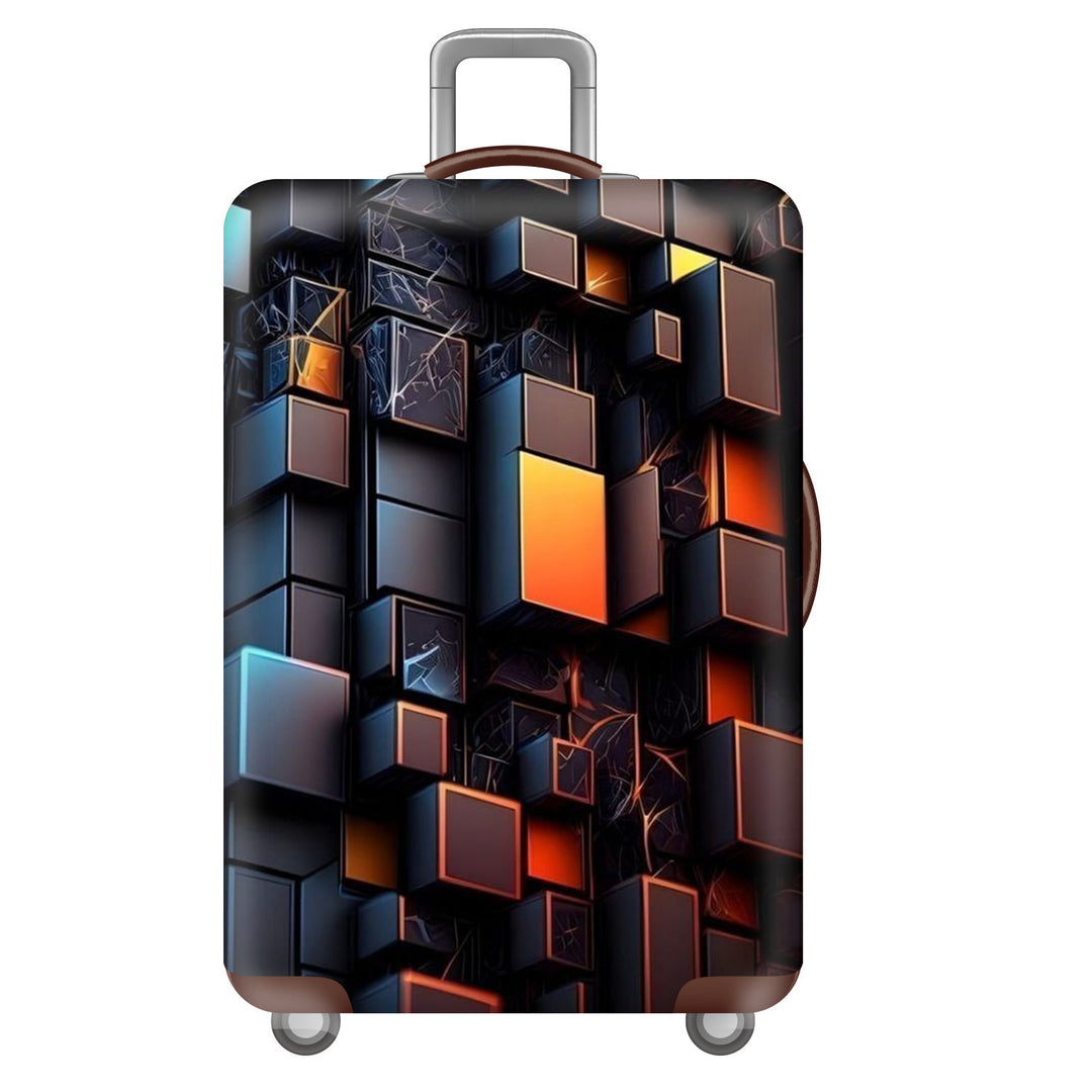 Men's hard-shell suitcase with unique skull design Bowlift