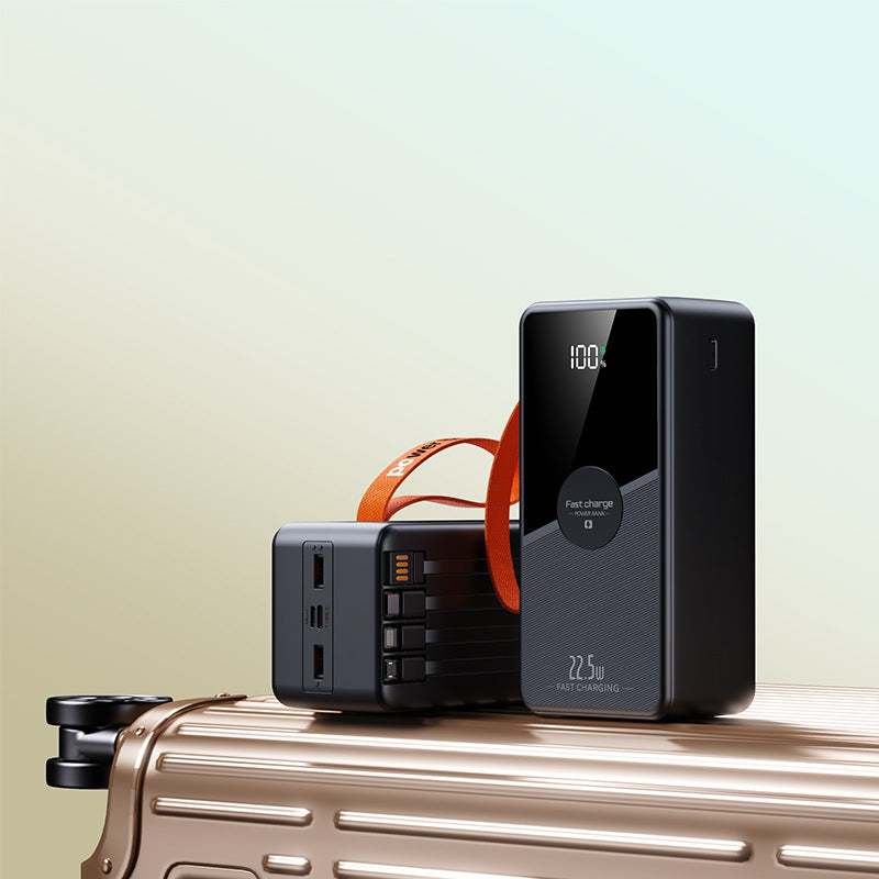 portable high-performance power bank with intelligent charging indicator Bowlift