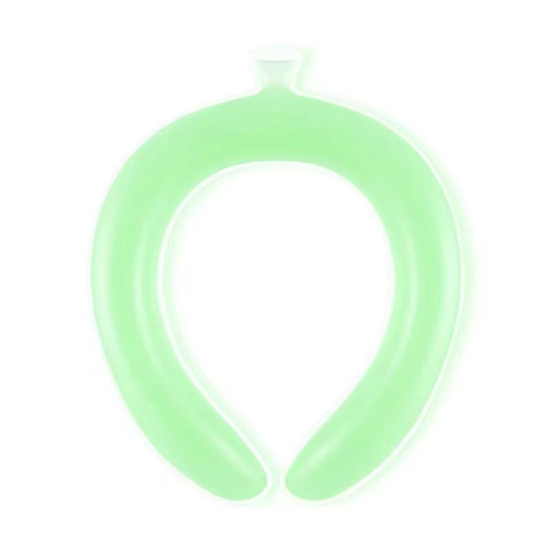 Women's flexible silicone LED neck light for hands-free reading and sports Bowlift