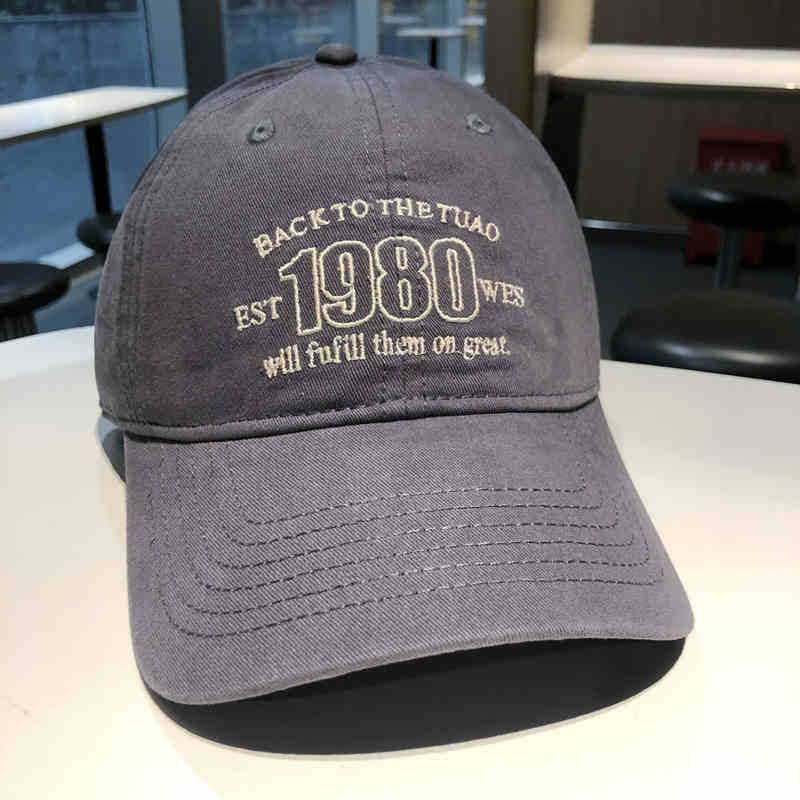 Men's Cotton Graphic Baseball Cap Bowlift