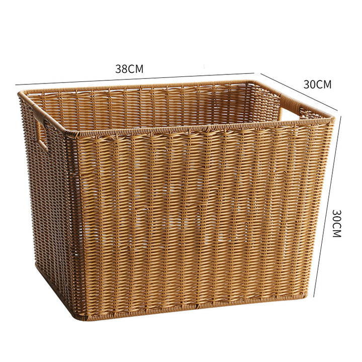 Large Handwoven Storage Bin Bowlift