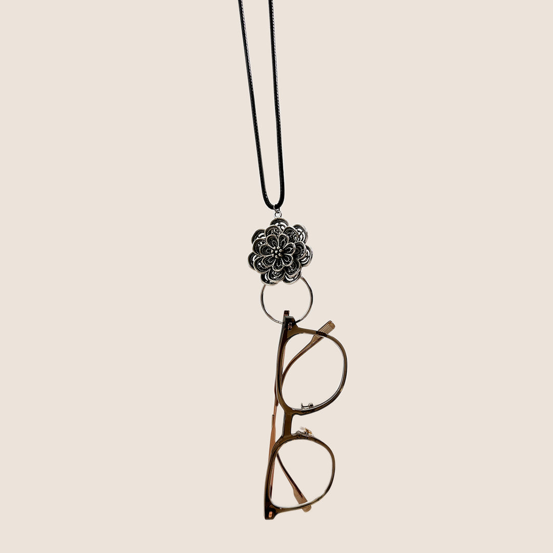 Floral Embellished Statement Necklace Bowlift