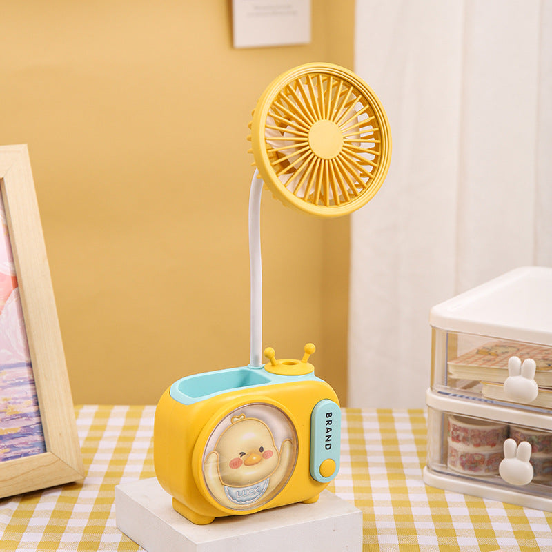 Mini Panda-Themed Desk Fan Bowlift