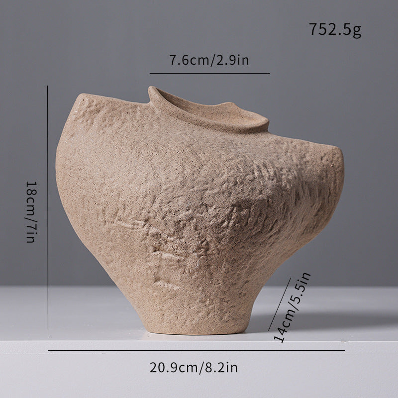 Abstract Decorative Ceramic Vase Bowlift
