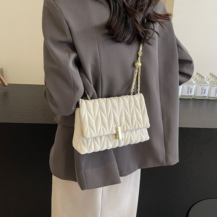 Quilted Shoulder Clutch Bowlift