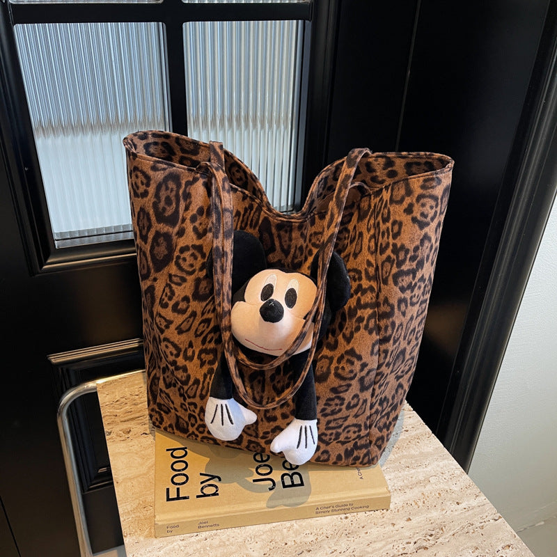 Stuffed Animal Tote Bag with Animal Design Bowlift