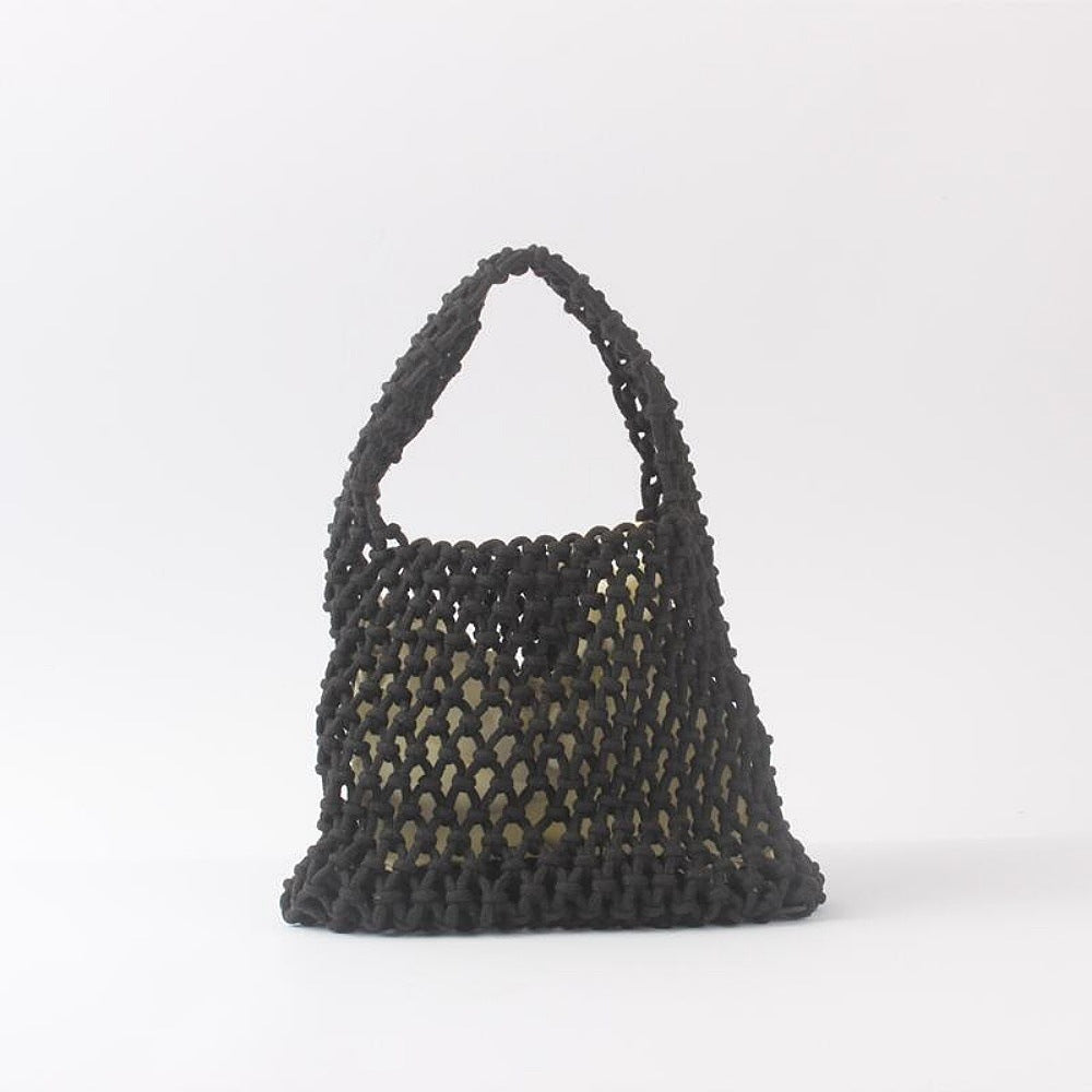 Handwoven Tote Bag Made of Natural Material Bowlift