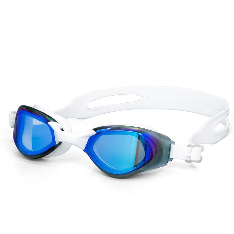 Swim protection goggles with ventilated lenses and adjustable headband Bowlift
