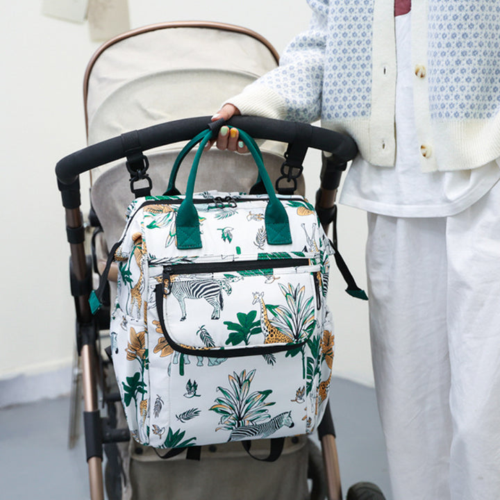 Quilted Multi-Compartment Backpack Bowlift