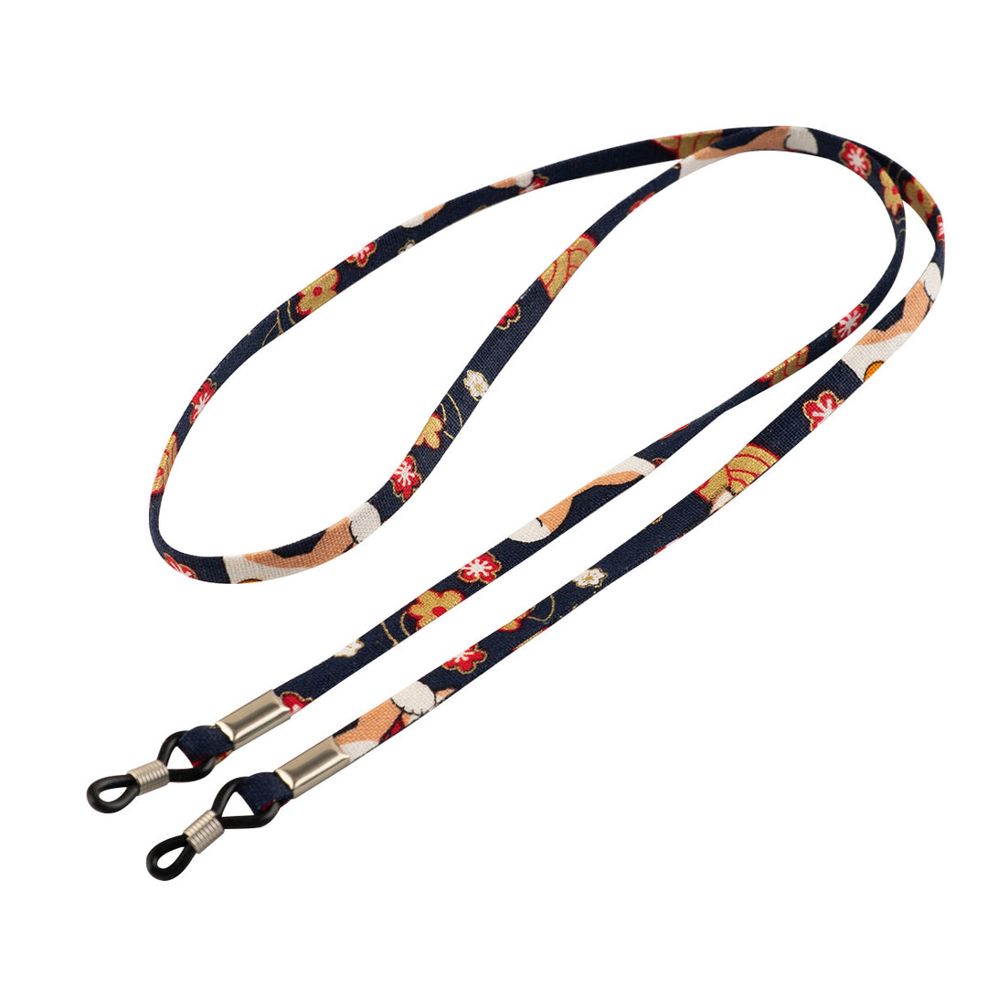 Floral Patterned Eyewear Lanyard Bowlift