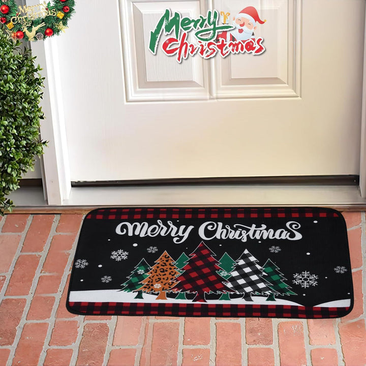 Festive Holiday Door Mat Bowlift