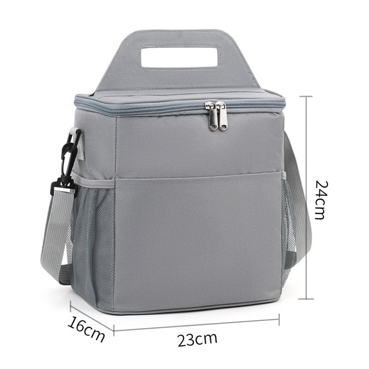 Insulated Multi-Pocket Lunch Cooler Bowlift
