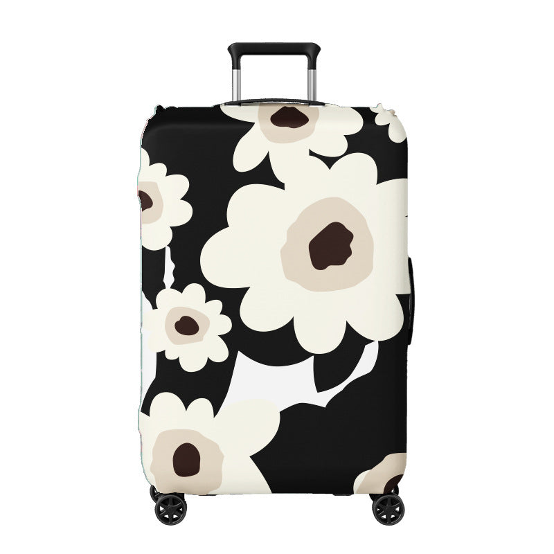 Women's hard shell suitcase with exciting travel motif Bowlift