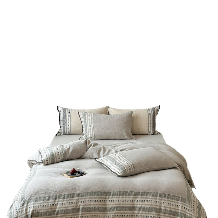 Cotton-Linen Bedding Set Bowlift