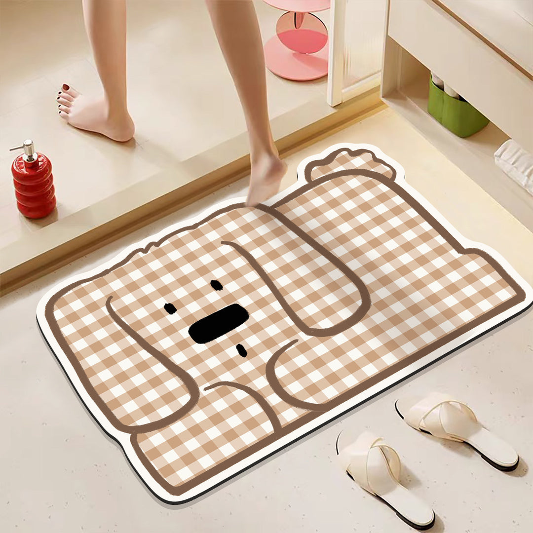 Fun Hamburger-Themed Bath Mat Bowlift