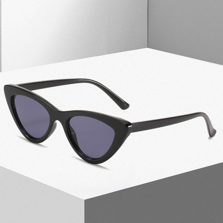 Ladies Cat-Eye Sunglasses with Futuristic Design and Sturdy Frame Bowlift