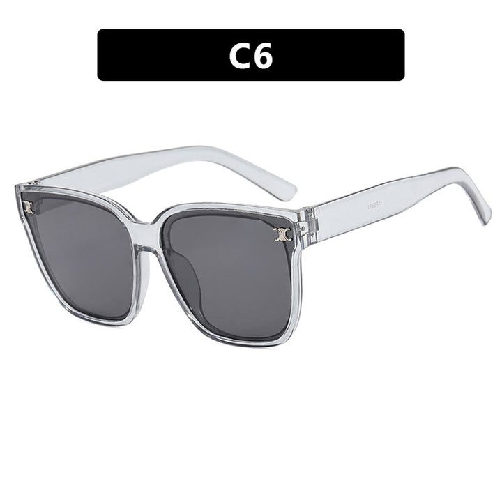 Ladies fashionable square sunglasses with high-quality, color-changing lenses Bowlift
