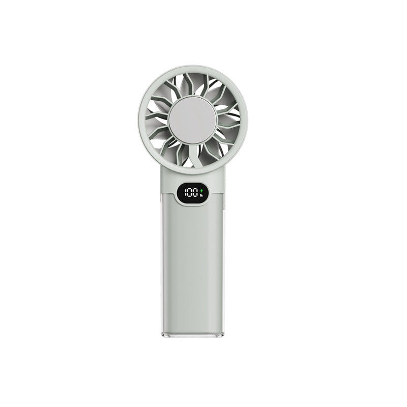 Handheld Portable Fan with LED Display Bowlift