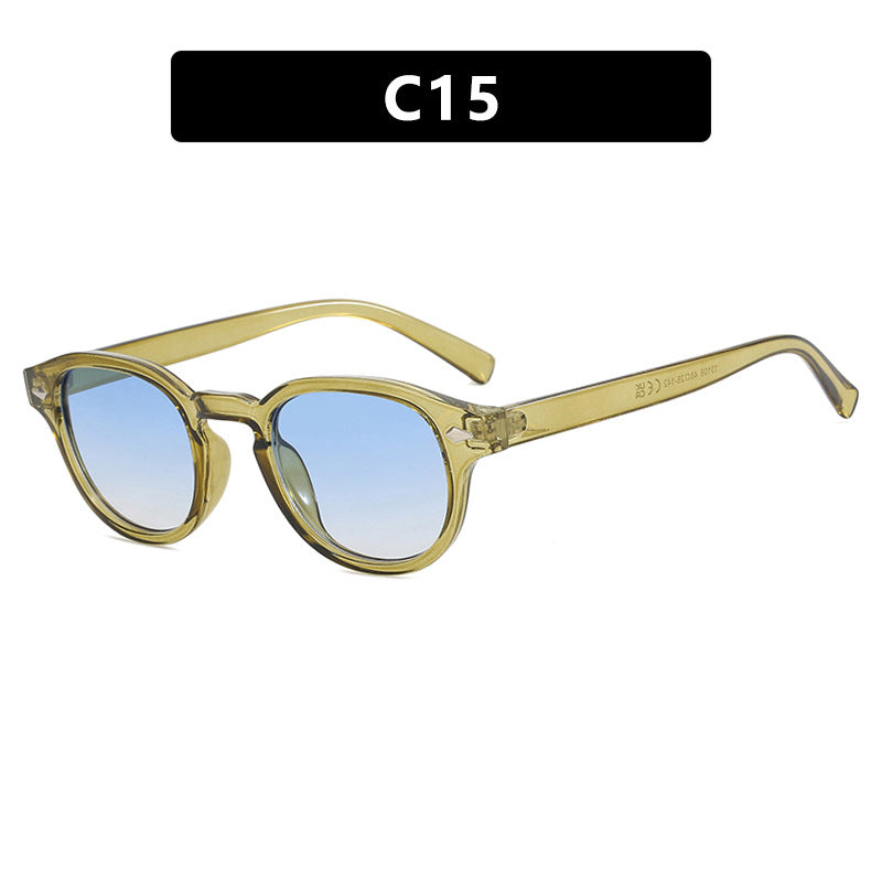 Women's round sunglasses with elegant design and UV protection Bowlift